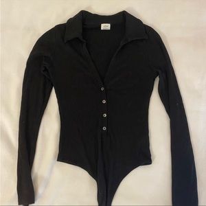 Wilfred Charlotte black bodysuit size small from Aritzia